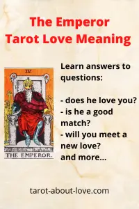 Emperor Tarot Love Meaning