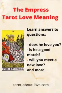 Empress Tarot Love Meaning