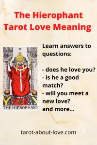 Hierophant Tarot Love Meaning