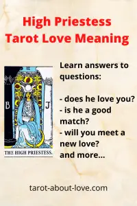 High Priestess Tarot Love Meaning