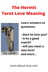 the hermit tarot love meaning