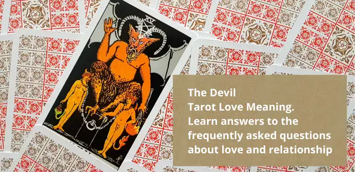 Devil Tarot Love Meaning