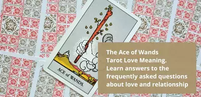Tarot Ace of Wands as Feelings