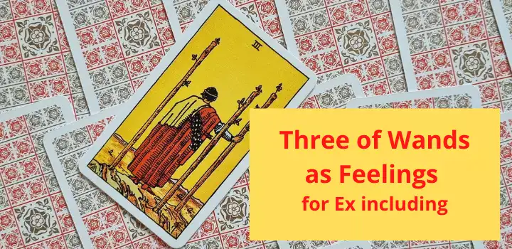 Tarot Three of Wands as Feelings