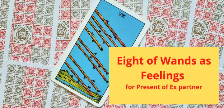 Tarot Eight of Wands as Feelings
