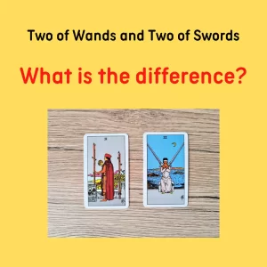 Difference Between 2 of Wands and 2 of Swords