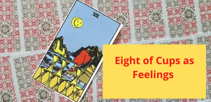 eight of cups as feelings